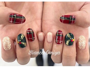 ビアンカ ネイルサロン 大宮店(Bianca)/クリスマスカラーチェック
