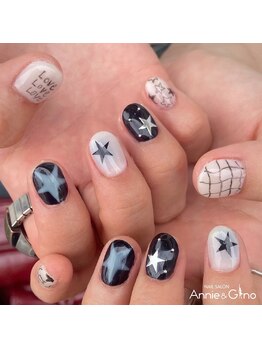 《落書き星ネイル》