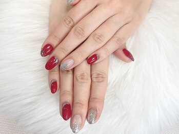 はあとねいる 堺東店の写真/【堺東駅すぐ★】ワンカラー/ラメグラ/マグネットネイルも3,850円◎200種類から選べる定額アート4,400円◎