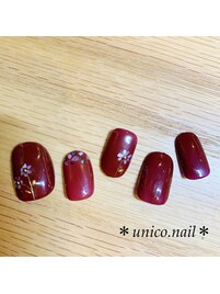 ボルドーネイル