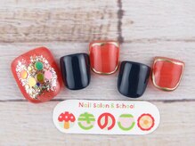 ネイルサロン きのこ/選べるフットデザインSコース