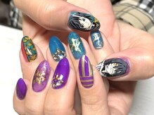 ボーホーネイルズコレクション(BOHO NAILS COLLECTION)/キャラクターネイル★