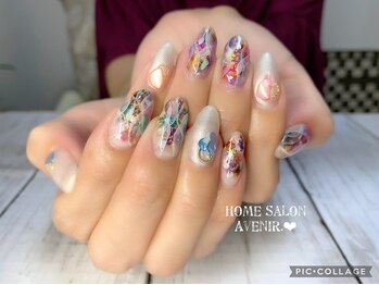 ホームサロンアヴニール(Home Salon Avenir.)/カラフル水彩アート