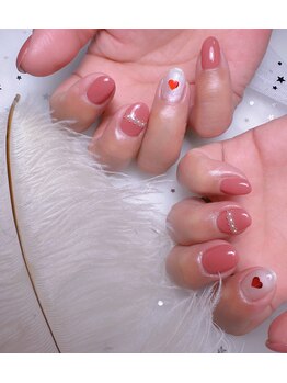 サムズアップネイル(thumbs up nail)/4本アート