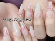 ウサギネイル 新大久保店(usagi nail)/リボンネイル