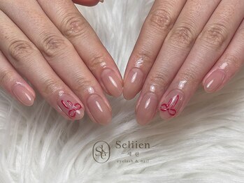 セリーン(seliien)/リボンネイル♪