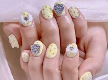 エムズ ネイルサロン(M2)/バターイエローウィッシュコワ