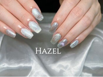 ヘーゼル 吉祥寺(Hazel)の写真/長さ出しはネイルデザインが映える以外にも爪が折れてしまった…長さがバラバラ…というお悩みにも大好評♪