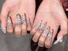 トゥートゥー(TOUTOU)/レースxゴデゴデネイル