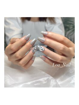 ロア ネイル(Loa_Nail)/キラキラネイル