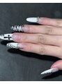 リリネイル 吉祥寺(Lili.nail) my nail 柄を描くのもすきです!
