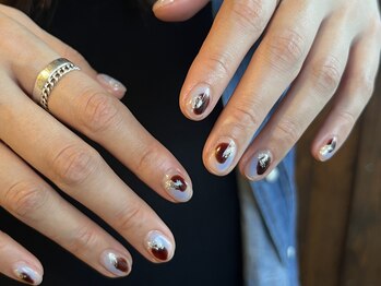 金木犀 札幌駅前店/シンプルニュアンスネイル