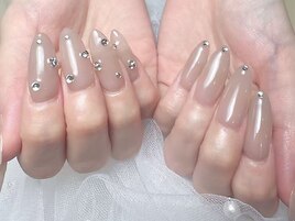 ワンカラー＋ストーン20粒