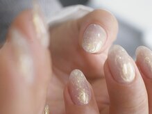 真珠ネイル［中野/パラジェル/トレンド/マグネット］