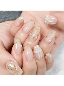 ミネイル(3nail)/クリスマスネイル