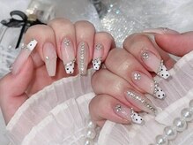 プティネイル(Puty Nail)/ドットフレンチワンホンネイル