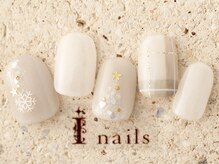 アイネイルズ 町田店(I nails)/スノークリームチェック　8480円