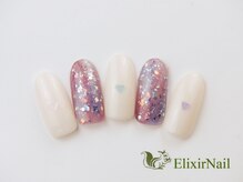 エリクサーネイル 五反田(Elixir Nail)/定額a シンプル/クーポン使用
