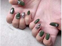 ナナネイル(7.Nail)/ヒョウ柄ネイル