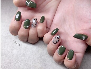 ナナネイル(7.Nail)/ヒョウ柄ネイル