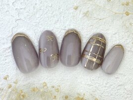 チェックネイル　銀座フィルイン