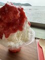 ナラ(nala.) 門川町にあるかき氷屋さんに行ってきました。海が目の前で最高♪