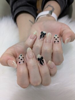 ネイルサロン グレイス(Grace)/【ジェル】ラメグラデ