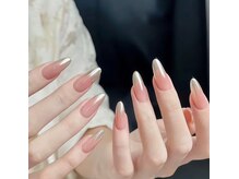 ヘブン ネイル 鶯谷(HEAVEN Nail)/ミラーフレンチネイル