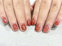 ローラン(LORAN)/フラッシュラメきらきらネイル☆