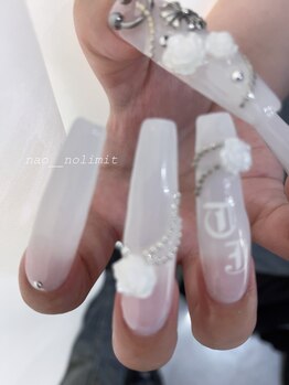 ノーリミットオオサカ 心斎橋(NOLIMIT.OSAKA)/フィルイン！長さだしネイル