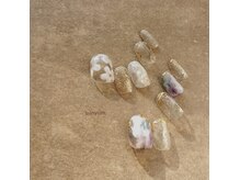 シルニー リム(Silny rim)/アシンメトリーニュアンスネイル