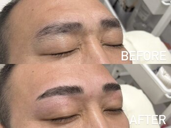 エムズアイブロウ 大阪京橋店(M’sアイブロウ)/メンズハリウッドブロウリフト