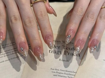 アイネイルズ 三宮店(I nails)/ラメグラストーン¥7550