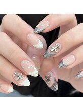 ＊白黒フレンチネイル＊