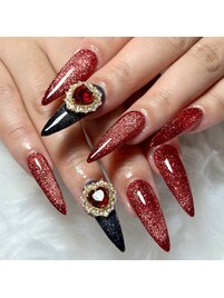 赤黒×デカパーツ