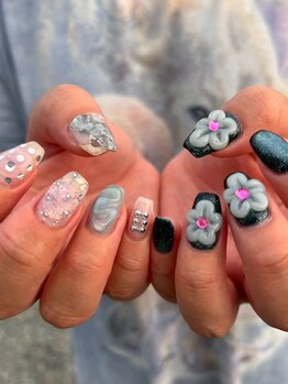 シェルシー(Shellsee)の写真/カラー・パーツの種類×アートの種類が豊富♪イベント、シーズンネイルも◎ライフスタイルにあったネイルに