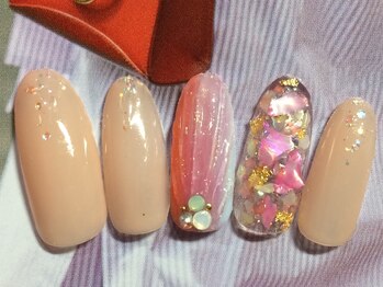 ネイルサロン リリオ(Nail Salon Ririo)/シェル◎夏ネイル