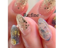 リファイン(Re:fine)/ジェル4本アートつけ放題