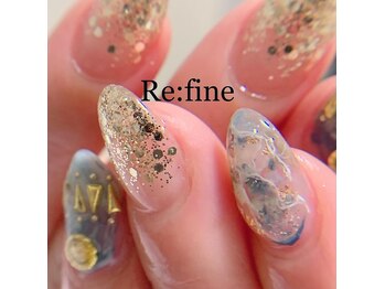 リファイン(Re:fine)/ジェル4本アートつけ放題