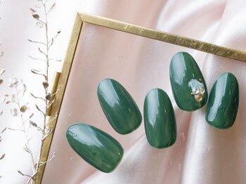 ネイルサロン ディーバ ギンザ(Nail salon Diva GINZA)/One color plus（ストーン）