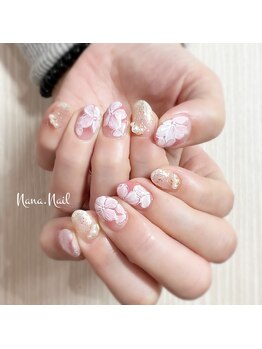 ナナネイル(Nana.Nail)/フラワーネイル