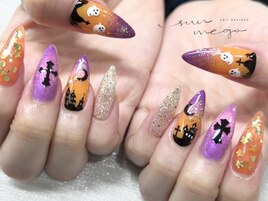 ハロウィンネイル