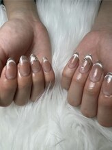 フラワーズネイル(flowers nail)/トレンド/マグフレンチ