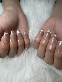 フラワーズネイル(flowers nail)/トレンド/マグフレンチ