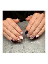 ロア ネイル(Loa_Nail)/お花ネイル