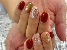 ディーネイル 池袋(D-nail)/〇ツイードネイル
