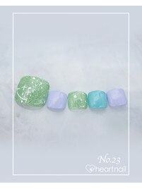 フットネイル：No.23