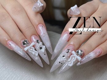ゼン ネイル デザイン 池袋(ZEN NAIL DESIGN)/* 長 さだしやり放題×つけ放題