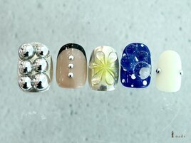 個性派海外ドットミラー¥11500