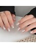 【HAND】うる艶大人気ちゅるんワンホンミラーネイル◇ベース有り